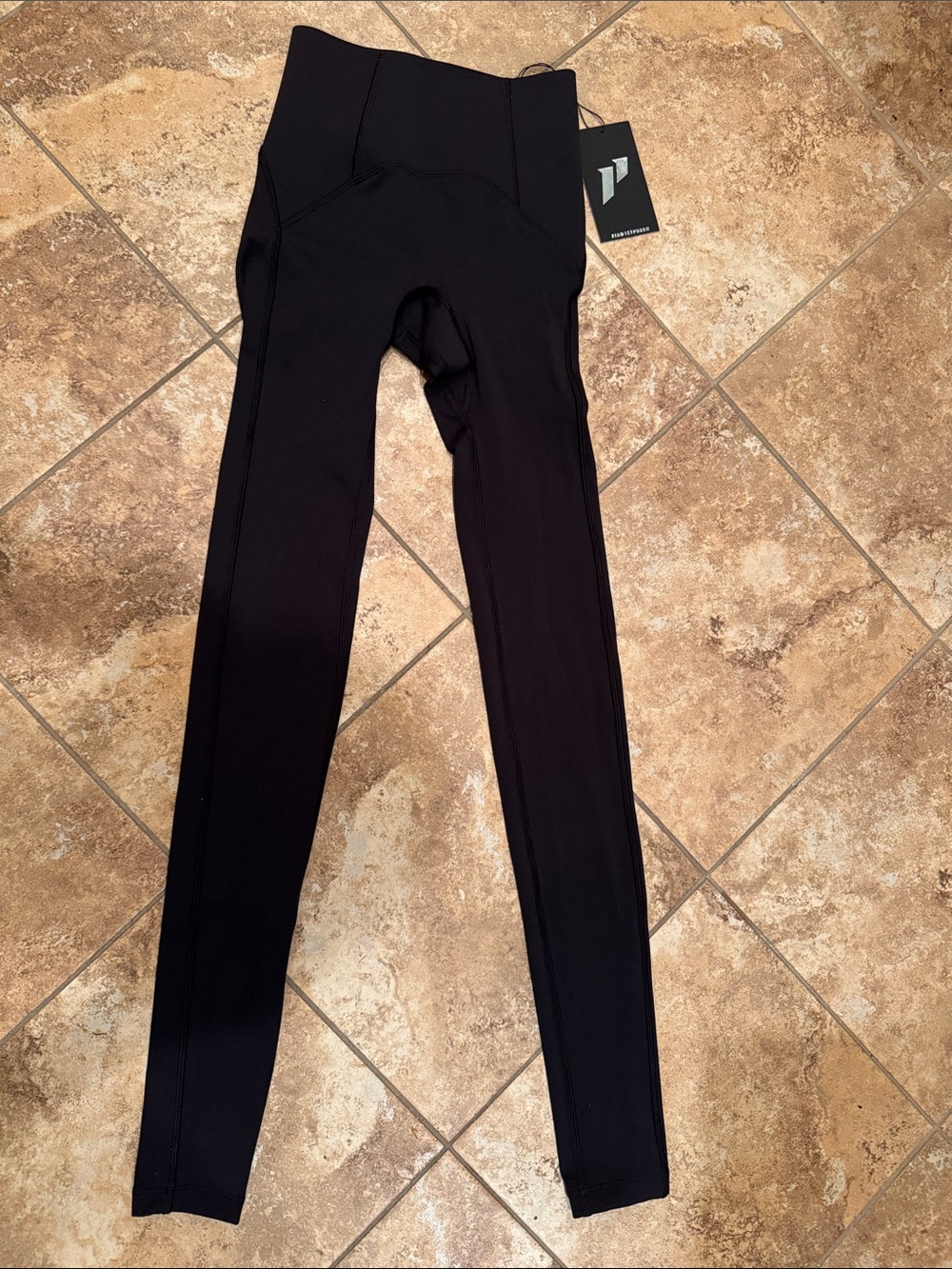 High-Waist Black Performance Leggings - 1st Phorm